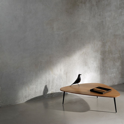 Moderner Couchtisch - SOHO  - Coedition - Nussbaum / MDF / Holzfurnier