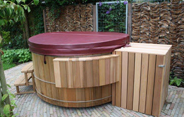Whirlpool zum Aufstellen - Storvatt - rund / Fünfsitzer / für Privatgebrauch