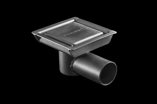 Edelstahl-Bodenablauf - INOXSYSTEM&reg; IDRAIN 3066 - Inoxsystem S.r.l. - für Duschen / quadratisch