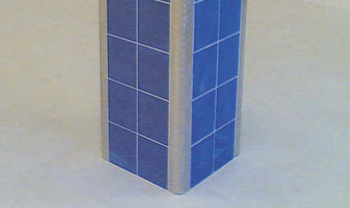 Wandschutz für Eckeinbau - 1001  - Inoxsystem S.r.l.