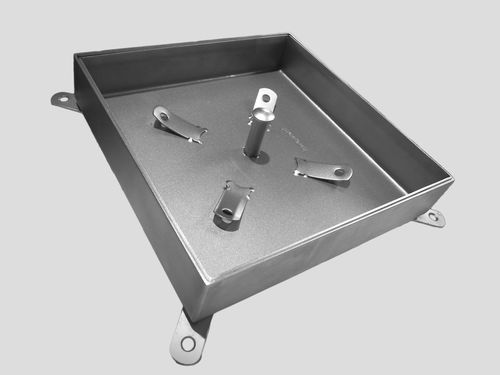 Edelstahl-Schachtdeckel - 0751 - Inoxsystem S.r.l. - quadratisch / maßgefertigt