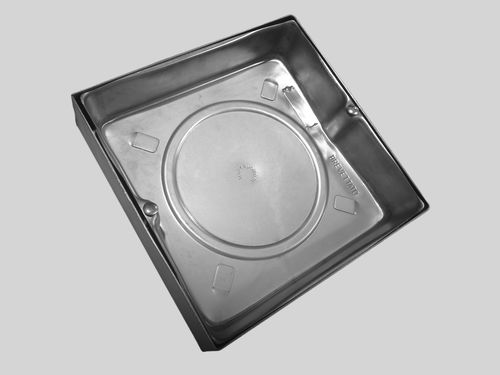 Edelstahl-Schachtdeckel - 0753 - Inoxsystem S.r.l. - quadratisch / maßgefertigt