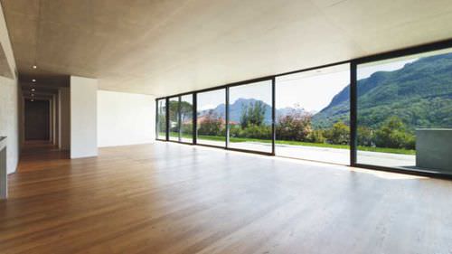 Schiebe-Stapel-Terrassentür - VIDOK - faltbar / Aluminium / mit Doppelverglasung