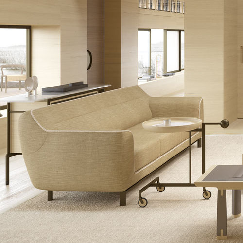 Modernes Sofa - DEMA - DIMENSIONE CHI WING LO - Stoff / Leder / mit Armlehnen