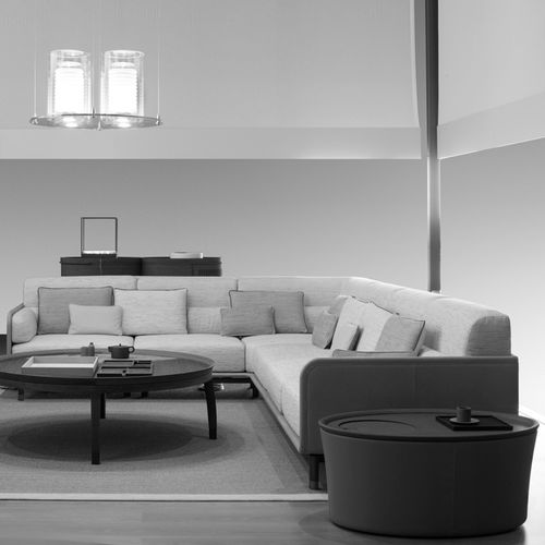Ecksofa - FORA  - DIMENSIONE CHI WING LO - modern / Stoff / Leder