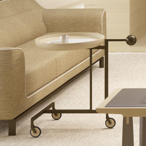 Metallwagen - NERA  - DIMENSIONE CHI WING LO - Massivholz / Natureiche / Sucupira