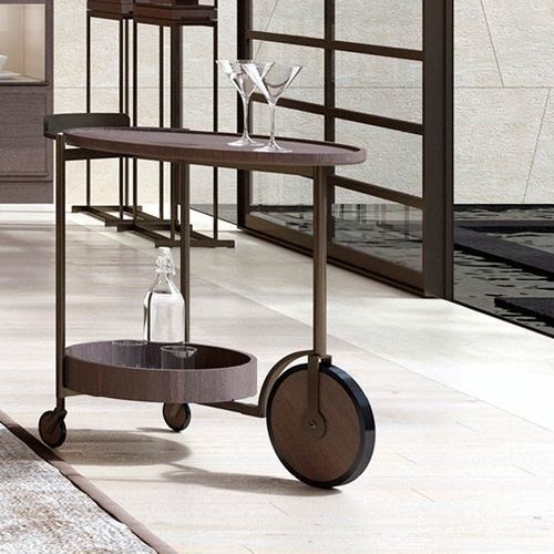 Wagen für Gewerbegebrauch - LALO - DIMENSIONE CHI WING LO - Metall / Natureiche / Sucupira