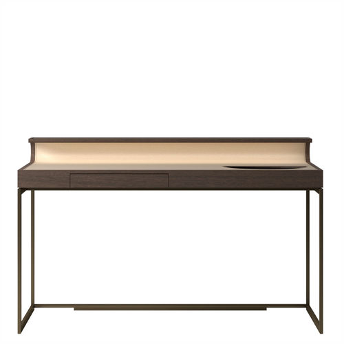 Bodenstehender Schreibtisch - PLAI - DIMENSIONE CHI WING LO - modern / Natureiche / Sucupira