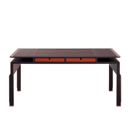 Bodenstehender Schreibtisch - DEON - DIMENSIONE CHI WING LO - modern / Sucupira / Metall
