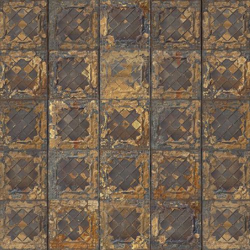 Stil-Tapete - TIN-08 - NLXL - Vintage / rustikal / Motiv