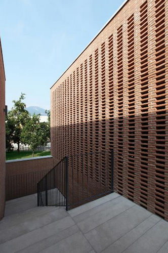 Wandmontierter Ziegel - TERRE DI ROMAGNA : TAVELLE ROSATO/ROSSO/PAGLIERINO - IBL spa - Massiv / rot