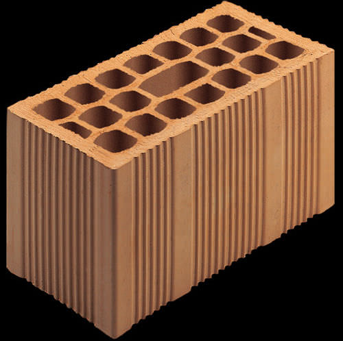 Wandmontierter Ziegel - LIGHT : 203 UNI BLOCK 15  - IBL spa - Massiv / Hohl