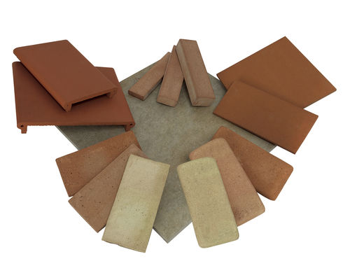Terrakottafliesen - IBL spa - FLOORS & WALL-CAPS - IBL spa - Relief / für den Innenraum / bodenstehend