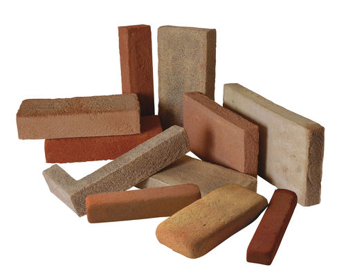Ziegel für Fassaden - IBL spa - SOFT MUD BRICKS - IBL spa - Massiv / rot