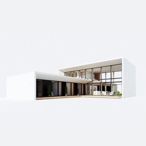 Fertigbauhaus - VILLA - Passion-smart design - umweltfreundlich / energiesparend / Modul
