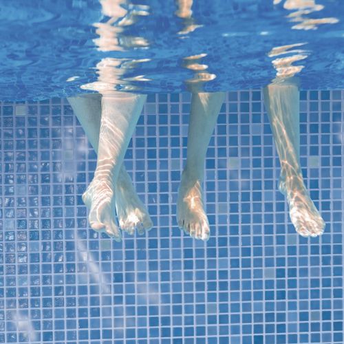 Glasmosaikfliese - IRIDIS 21+FOSVIT - Mosavit - Hochglanz / für Pool / Wand