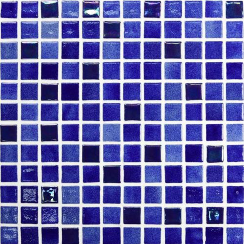 Mosaikfliese für Pool - MIX AZUL OSCURO - Mosavit - Wand / Glas / Motiv