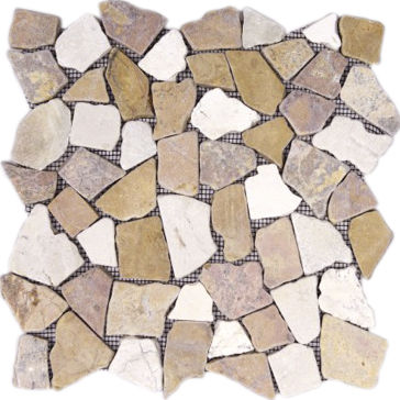 Naturstein-Mosaikfliese - NOA CORAL - Mosavit - matt / für den Innenraum / für Außenbereich
