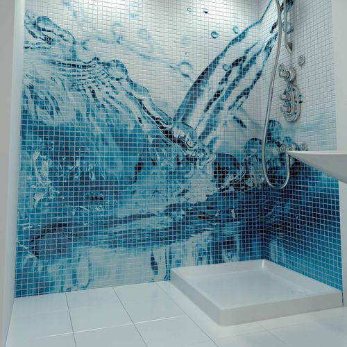 Glasmosaikfliese - HIGH DEFINITION - Mosavit - Hochglanz / für Pool / für Badezimmer