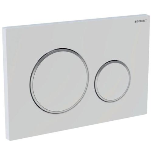 Doppelter WC-Spülknopf - SIGMA20 - GEBERIT - für Privatgebrauch / für Gewerbegebrauch