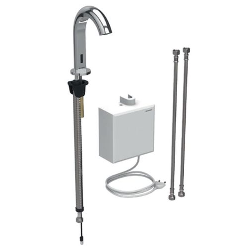 Einhebelmischer für Waschtisch - PIAVE - GEBERIT - Aufsatz / thermostatisch / Selbstschluss
