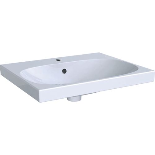 Wand-Waschbecken - 500.620.01.2 - GEBERIT - Keramik / rechteckig / 1-Loch