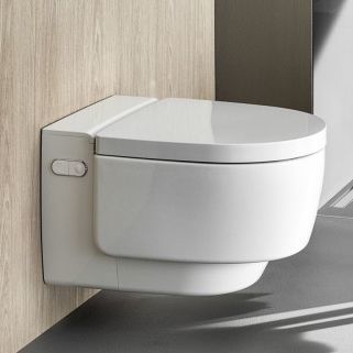 Wandhängendes WC - AQUACLEAN - GEBERIT - Keramik / für Gewerbegebrauch / für Privatgebrauch
