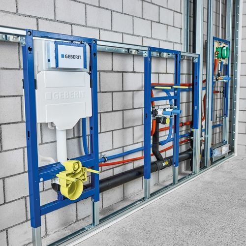 Installationselement für Wandtoiletten - GEBERIT DUOFIX - GEBERIT - mit Spülkasten / für Wand-Waschbecken / für Wandbidet
