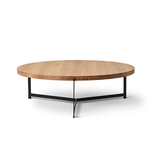 Moderner Couchtisch - PLATEAU - DK3 - Eiche / Nussbaum / geöltes Holz