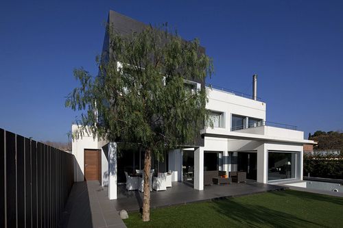 Fertigbauhaus - HDS : ALF - HORMIPRESA - umweltfreundlich / modern / 2-Etagen