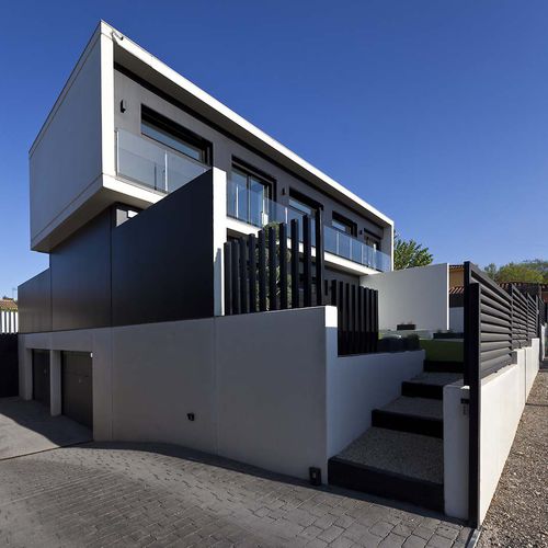 Fertigbauhaus - HDS : VALL - HORMIPRESA - umweltfreundlich / modern / Beton