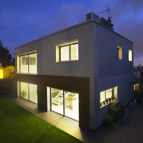 Fertigbauhaus - HDS : BELL - HORMIPRESA - umweltfreundlich / modern / 2-Etagen