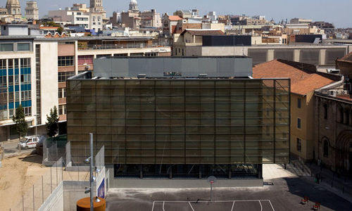 Fertigbau-Gebäude - BLANQUERNA - HORMIPRESA - Beton / für Bibliotheken / modern