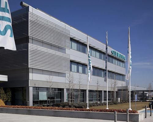 Fertigbau-Gebäude - SIEMENS - HORMIPRESA - Beton / für Büro / modern
