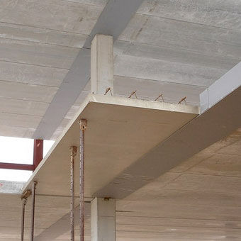 Verlorene Deckenschalung / Beton - HORMIPRESA - Spann