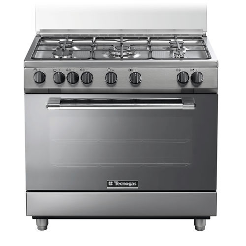 Gasherd - P965GVX - Tecno SpA - mit 5 Kochfeldern / mit 1 Ofen / Klasse A