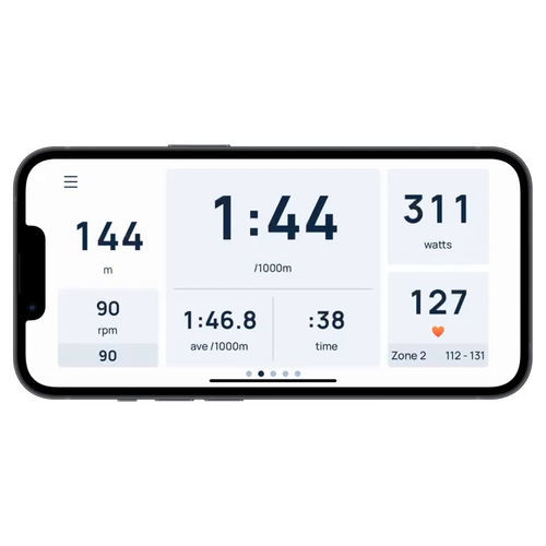 Mobile Applikation / Überwachung - ERGDATA - concept2 - Online / für Smartphone
