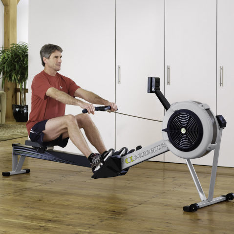 Rudergerät für Sportparcours - D - concept2 - für Gewerbegebrauch
