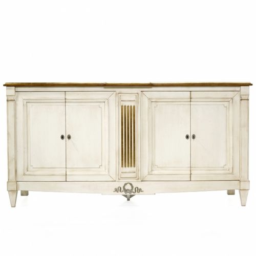 Klassisches Sideboard - ADDICOTT - Oficina Inglesa - Eiche / Kirschbaum / Mahagoni