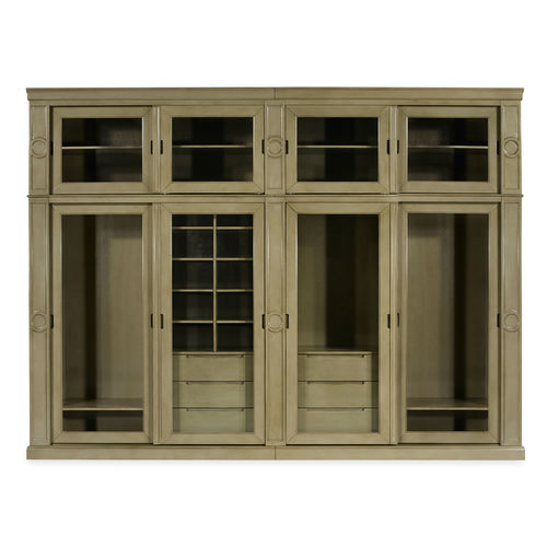 Moderner Kleiderschrank - FOUCAULT - Oficina Inglesa - Eiche / Kirschbaum / Mahagoni