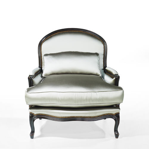 Sessel / Louis XV - ARCH - Oficina Inglesa - Stoff / Leder / Eiche