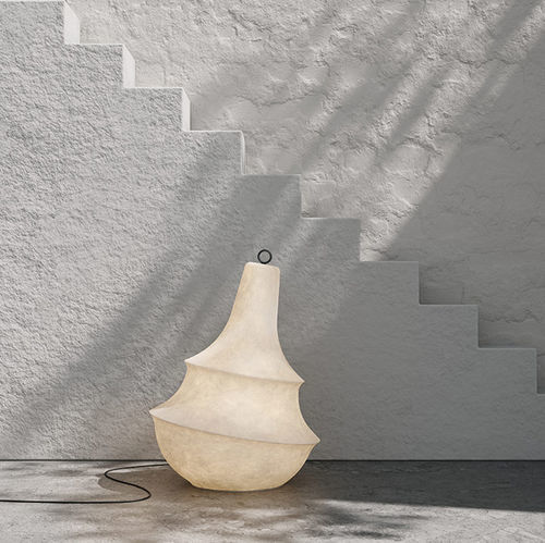 Bodenlampe - LADY D - KARMAN - Kristall / Glasfaser / modern
