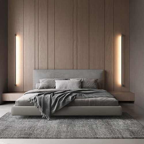Moderne Wandleuchte - TURN IT - KARMAN - für den Innenraum / Aluminium / linear