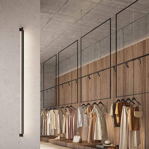 Moderne Wandleuchte - TURN IT - KARMAN - für den Innenraum / Aluminium / linear
