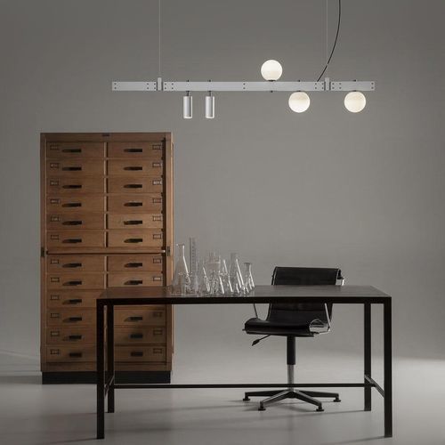 LED-Schienenleuchte - STANT - KARMAN - zylinderförmig / linear / sphärisch