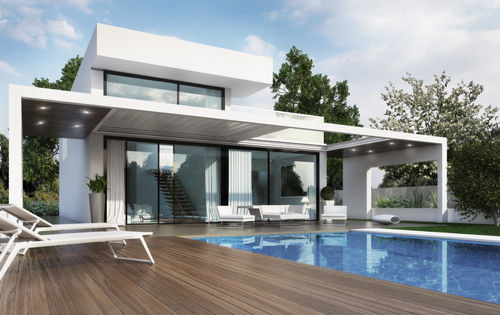 Gleitsystem Abdeckung für Pergola - ARMONIA TETTOIA - DIRELLO S.R.L