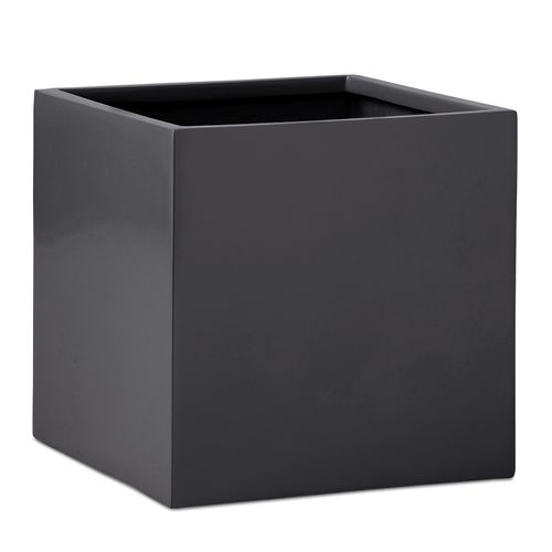 Glasfaser-Pflanzkübel - CI-1055 - ANOVA - quadratisch / modern / für öffentliche Bereiche