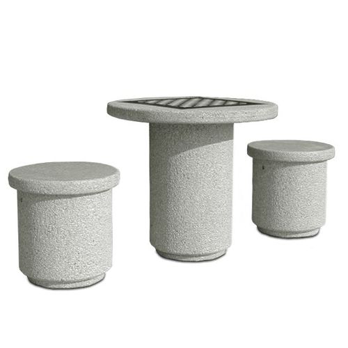 Schachtisch für Außenbereich - T6900 - ANOVA - modern / für Gewerbegebrauch / für Privatgebrauch