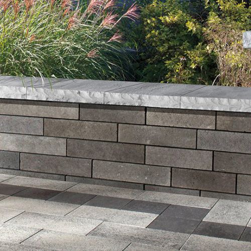 Massiv-Betonstein - LINEO™ DIMENSIONAL - UNILOCK - für Gartenzäune / für Boden / für Pfeiler