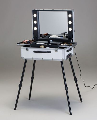 Moderner Schminktisch - VT101CTR  - CANTONI - Aluminium / Kunststoff / für Frisörsalon